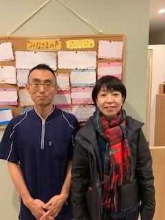 患者さんとの写真
