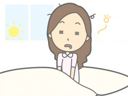 朝起きられない