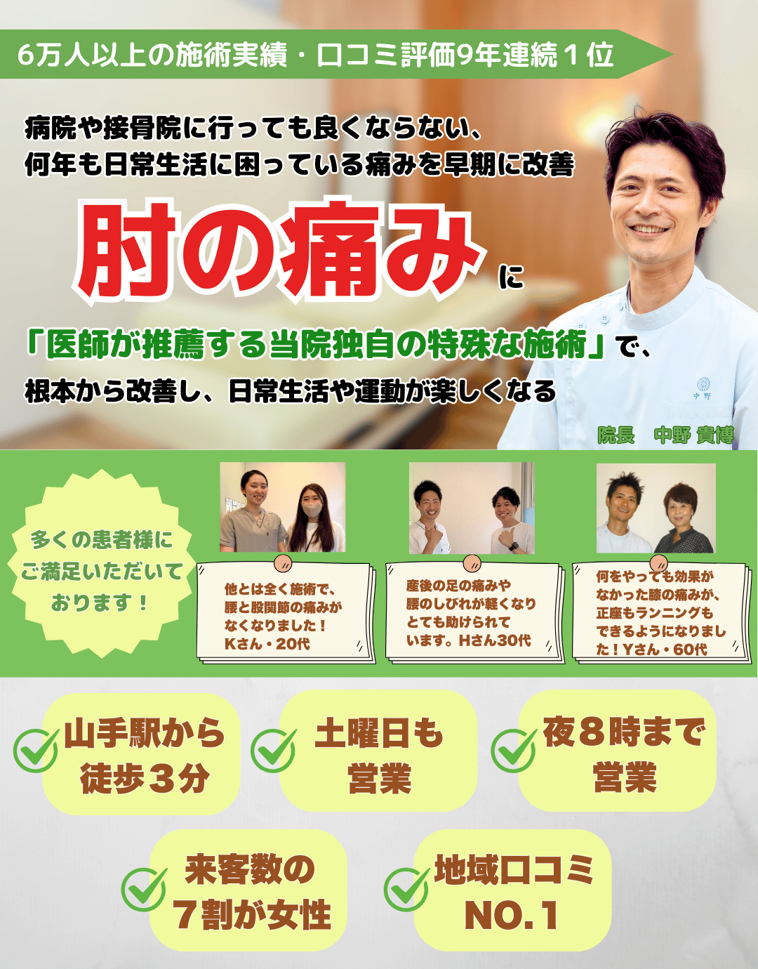 肘の痛み