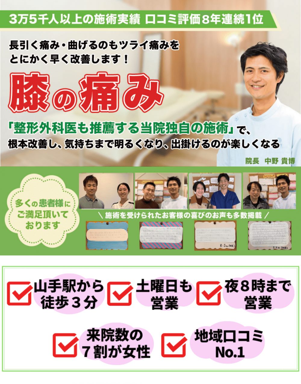 膝の痛み